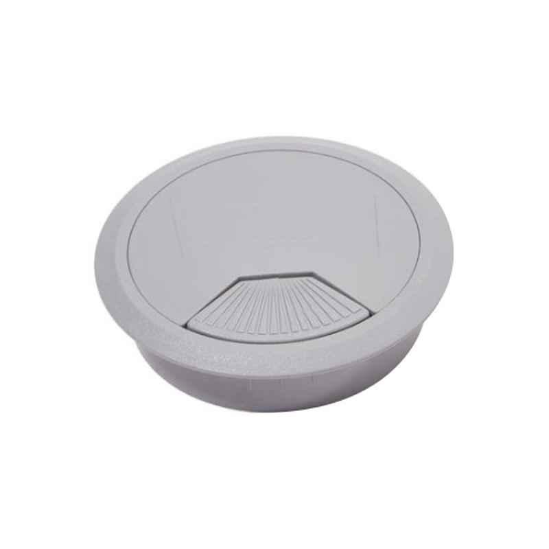 9x9x2cm Grey Cable Hole Cover for Table