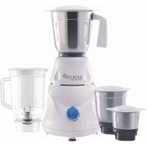 Skystar Diamond 700W Blue & White Mixer Grinder with 4 Jars