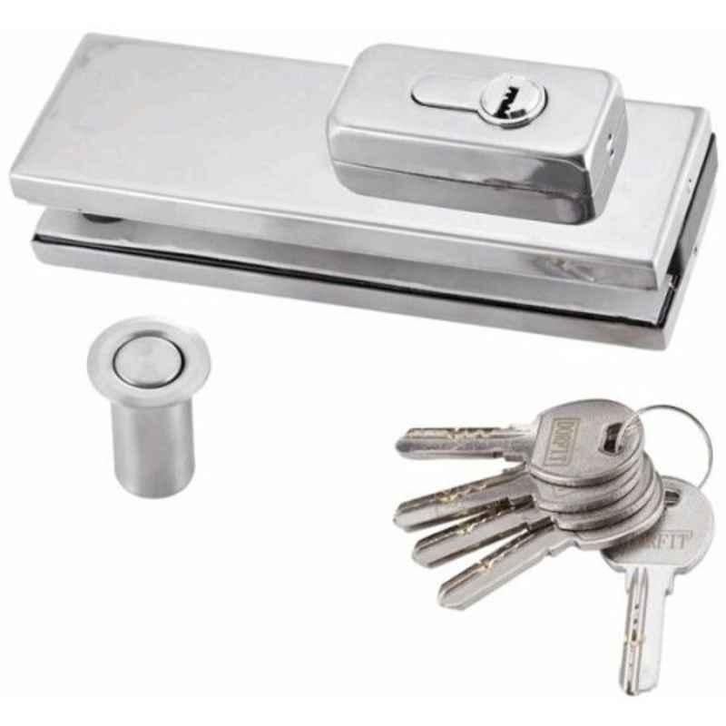 Dorfit Silver Stainless Steel Patch Lock, DT150C