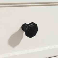 Plantex Knobs for Drawer/Octagon Shape Drawer Knobs/Knobs for Cabinets/Pull-Push Knobs for Kitchen/Bedroom Drawer DTK-302, Black