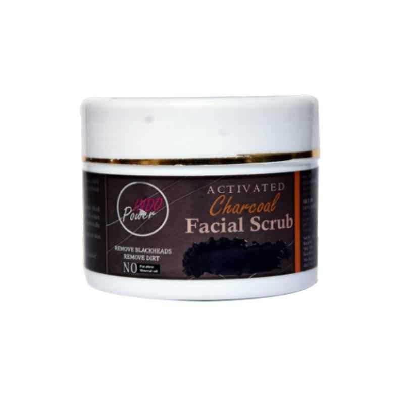 Indopower DD45 100g Activated Charcoal Facial Scrub
