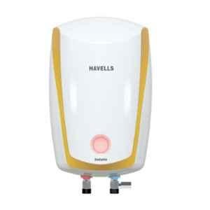 Havells Instanio Prime 6 Litre 3000W White & Mustard Storage Water Heater, GHWAIATWH006