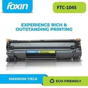 Foxin Black Toner Cartridge, FTC-104S