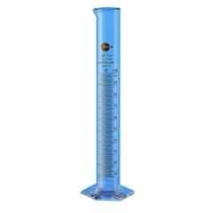 Borosil 10ml Class A Hexagonal Base Graduated Cylinder with I/C Stopper, 3021006