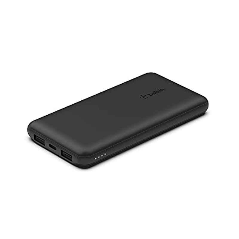 Belkin 10000mAh Black USB C Portable Power Bank, BPB011