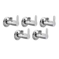 Fastgear Marc Stainless Steel Silver Chrome Finish Angle Valve, FG2099 (Pack of 5)