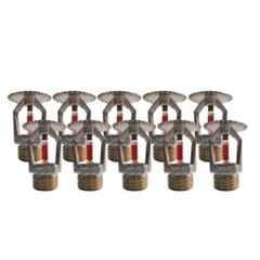 VariFx 1/2 inch BSP & NPT 12bar Automatic Upright Fire Sprinkler (Pack of 10)
