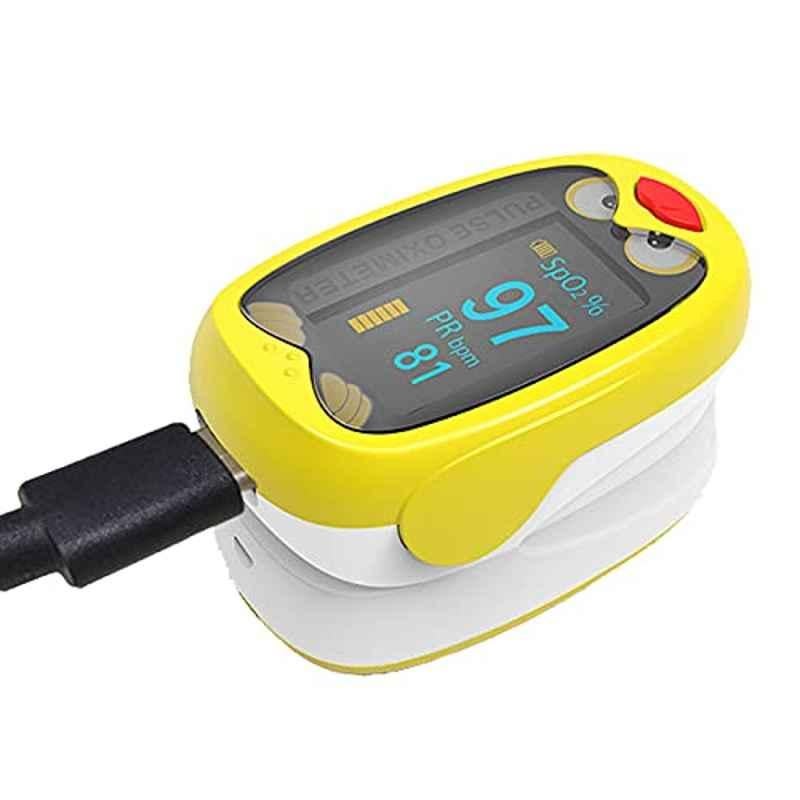 Weal Yellow Pulse Oximeter for Kids