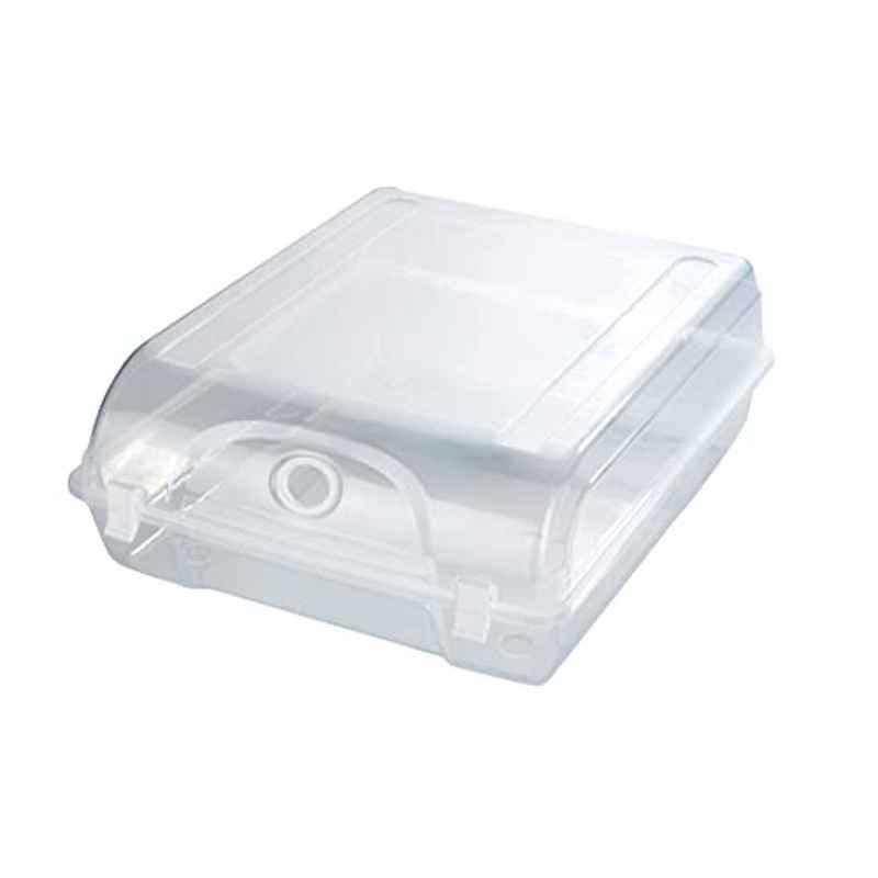Wenko Polypropylene Transparent Shoe Box, 50934100, Size: XL