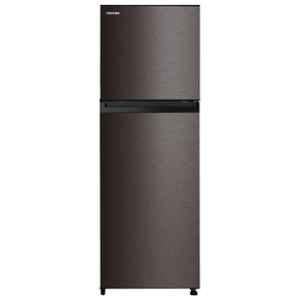 Toshiba 272L 2 Star Grey Frost Free Double Door Refrigerator with AG+ Bio Deodorizer, GR-RT328WE-PMI