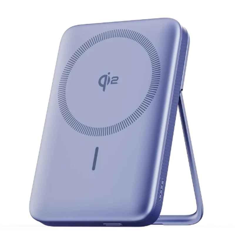 Ambrane AerosynQ MagSurge 10000mAh Purple Magsafe Wireless Fast Charging Power Bank for iPhone