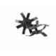 Greenleaf TA-54-C 28mm Round Tiller Attachment for 52CC 2 Stroke Petrol Engine Brush Cutter, TA-54-C