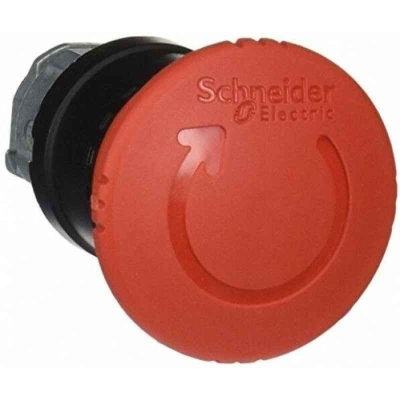 Schneider Harmony XB4 40mm Red Emergency Switching Off Pushbutton, ZB4BS8447