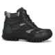 ArmaDuro AD1001 Leather Steel Toe Black Work Safety Shoes, Size: 8