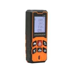 Tomahawk 40m LCD Laser Distance Meter with Area, Volume & Pythagoras Measuring Modes, TLM-O-40