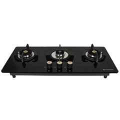 Faber Maxus HT803 3 Burners Auto Ignition Toughned Glass Built in Hob, 106.0603.583