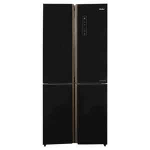 Haier 531L Black Frost Free French Door Refrigerator with Deo Fresh Technology, HRB-550KG