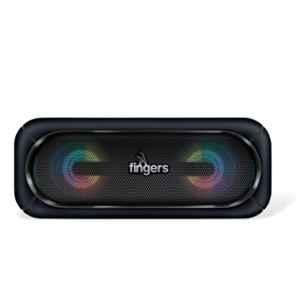 Fingers SuperLit Rich Black Portable Speaker
