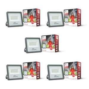 Murphy Xylo 20W 6500K Aluminium Cool White LED Flood Light for Outdoor (Pack of 5)