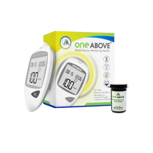 one above glucometer strips