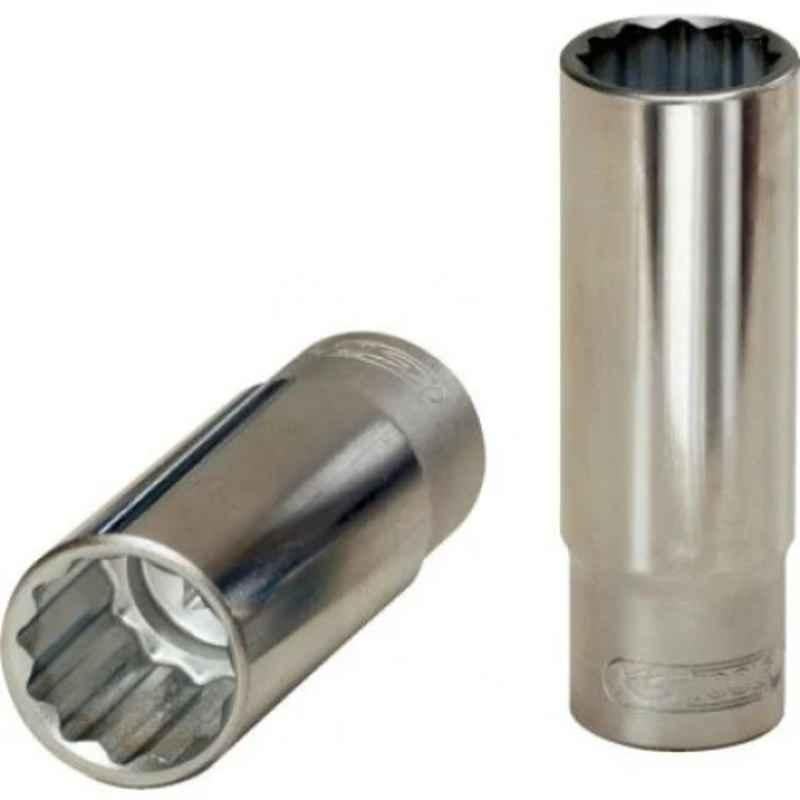 KS Tools 1/2 inch CrV 12 Point Deep Socket, 917.1277