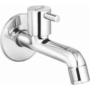 Prestige Dove Brass Chrome Finish Long Body Bib Tap with Flange