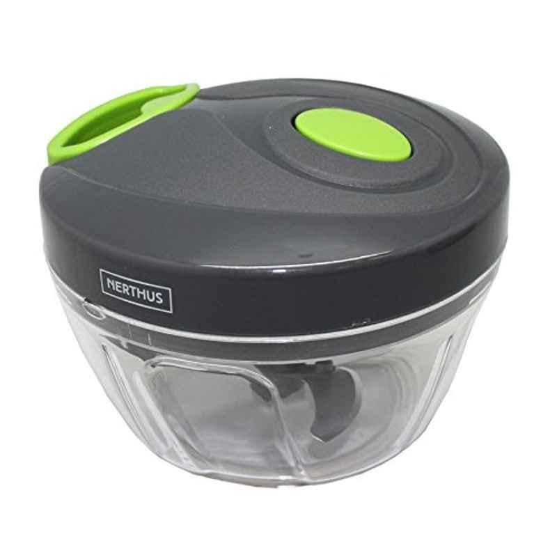 Nerthus FIH 326 Hand Operated Vegetable Chopper with Curve Blades