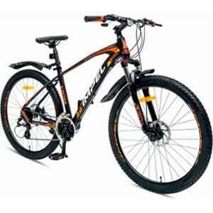 Kross Xpert 27.5T Alloy Steel Black & Orange MTB Bicycle with 24 Gears for Men & Women, 404583