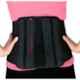 Bodycare Cotton & Elastic Black Contoured Sacro Lumbar Belt, RP-31012, Size: S