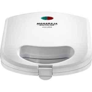 Maharaja Whiteline Viva Plus 750W White 2 Slices Sandwich Maker, SM-204