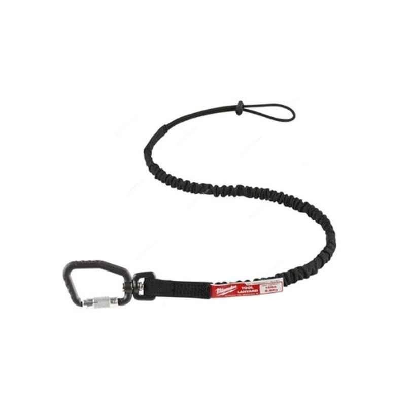 Milwaukee 921mm Black Locking Tool Lanyard, 4932471352