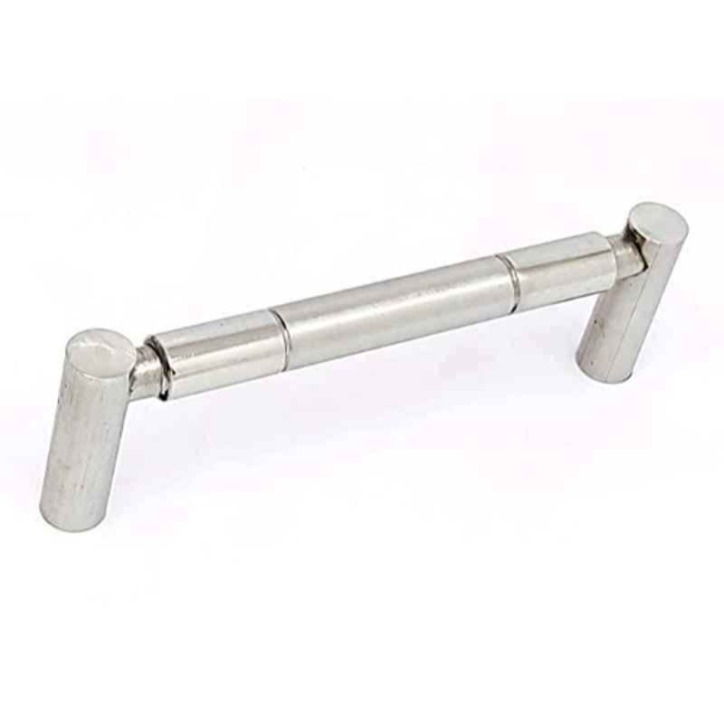 Smart Shophar 4 inch Stainless Steel Silver Pasa Cabinet Handle, SHA40CH-PASA-SL04-P1 (Pack of 4)