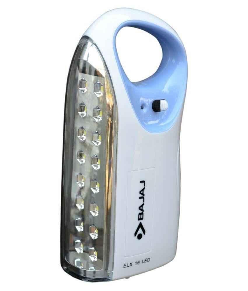 bajaj emergency light charger