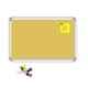 Nechams 1.5'x1' Felt Notice Board Premium Series Beige FELTBEIGE151UF