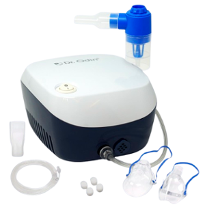 Dr Odin ONS 105 8ml White & Blue Smart Piston Compressor Nebulizer with Whisper-Quiet Operation