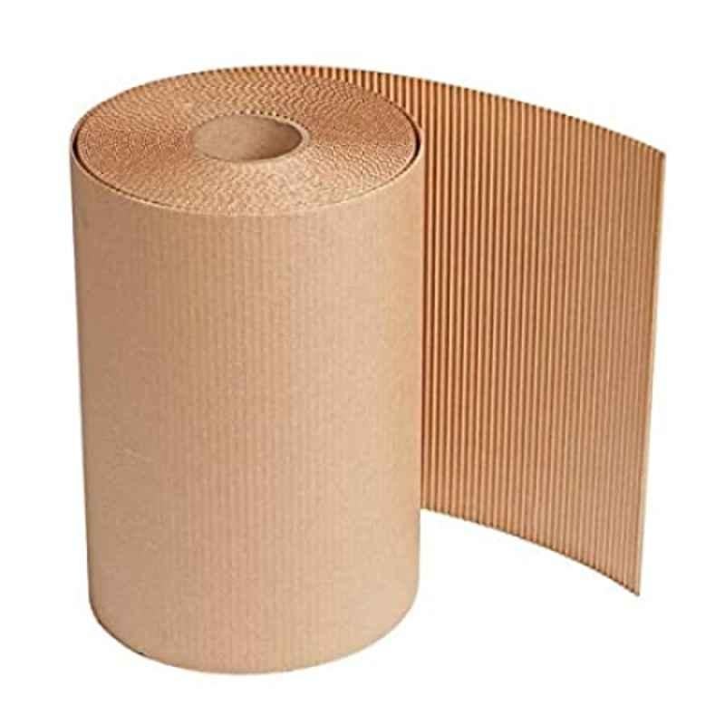 Veeshna Polypack 25m 30 inch Brown Corrugated Paper Sheet Roll, SD-3476