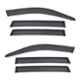 Galio GMD-088-A 6 Pcs ABS Medium Wind Visor Set for Mahindra XUV-500 2018