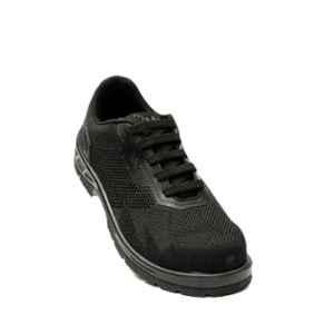 Hillson Wefly WF-01 Flyknit Steel Toe Black Safety Shoes, Size: 8