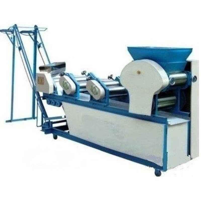 Stainless Steel Polished Automatic Chowmein Making Machine, Capacity: 250 Kg, 700 Kg