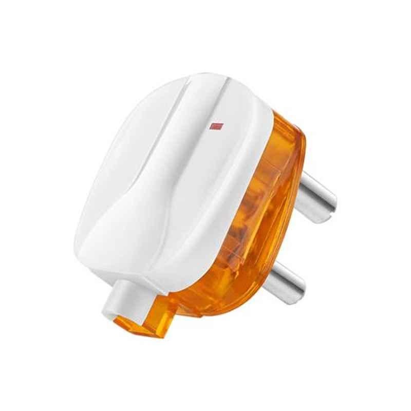 Orient 16A White Plug Top With Indication, 45WA000204