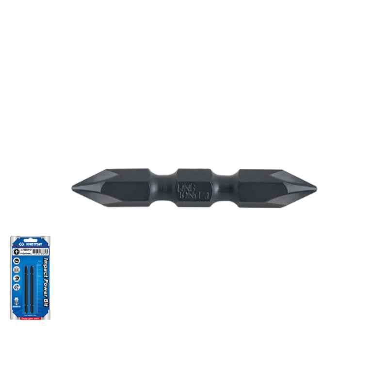 King Tony 2Pc PH3 45mm Long Phillips Head Power Bit Set, 734503P-S1
