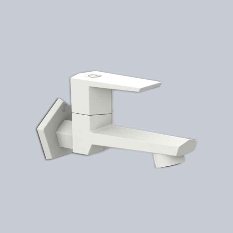 RN G20 15mm PTMT White Foam Flow Long Body Bib Cock with Flange (Pack of 1)