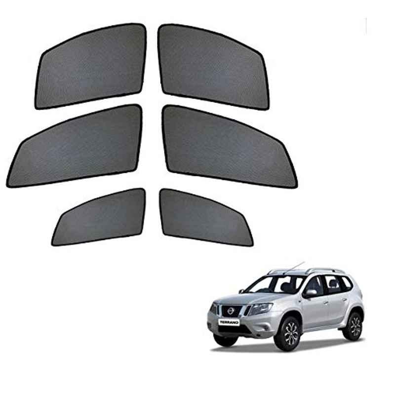 Kozdiko 4 Pcs Half Magnetic Car Sun Shade Set for Nissan Terrano