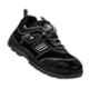 Allen Cooper AC1156 Suede Leather Steel Toe Black Work Safety Shoes, Size: 10