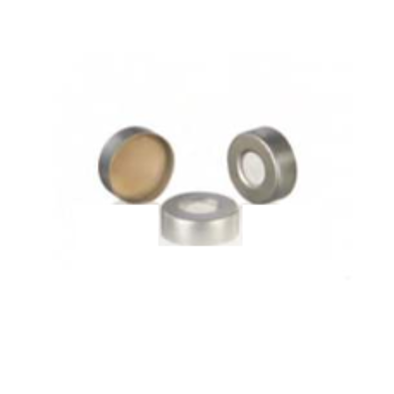 Borosil 100 Pcs 20mm Clear Headspace GC Vial Cap, CS000020ASC051 (Pack of 10)