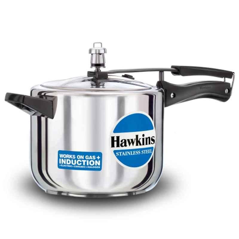 Hawkins 5L Stainless Steel Pressure Cooker, HSS50