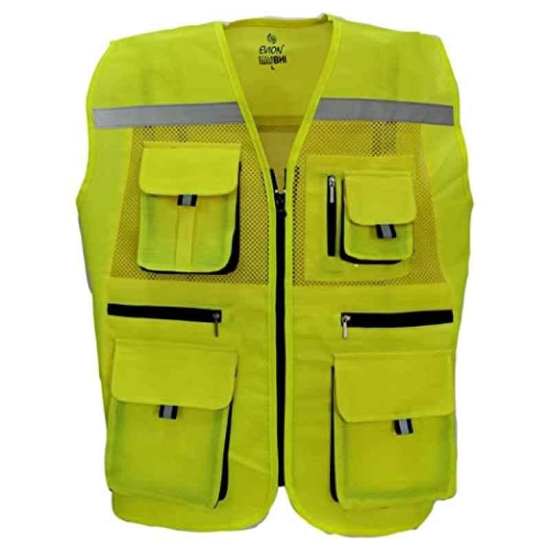 Hi-Vis Softshell Waterproof Fleece Lined Safety Jacket with Reflective –  Technopack Corporation