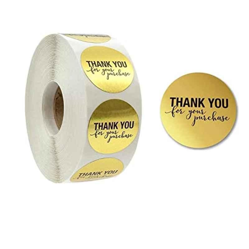 Buy Rubik 1000 Labels Style Q Thank You Labels Sticker Roll (Pack of 2 ...