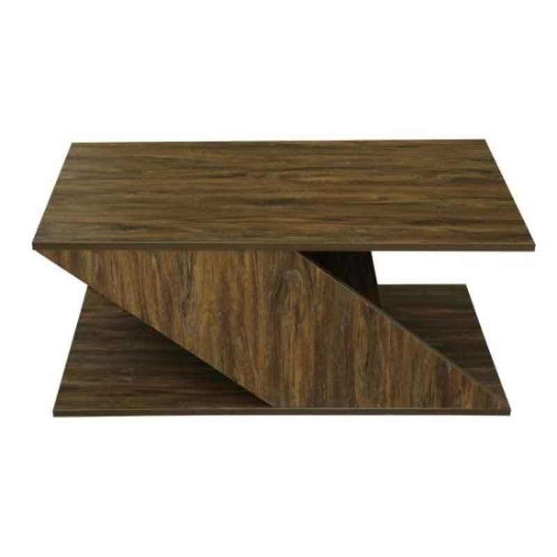 Evok Ace Engineered Wood Stylish Wood Brown Coffee Table, FLILCTPBMTBR11470M