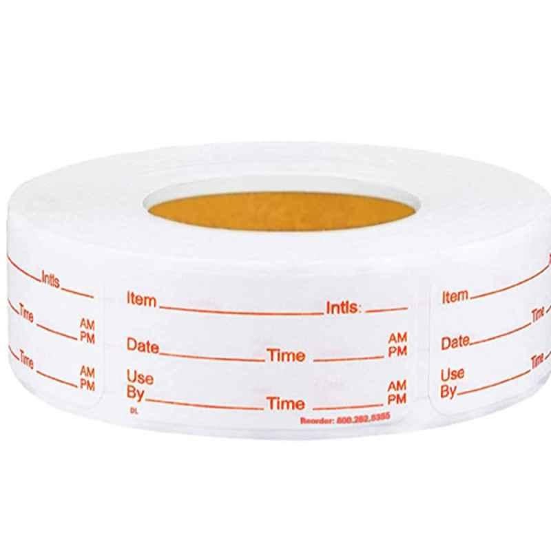 Rubik 500Pcs 1x2 inch Red Dissolvable Food Labels Set